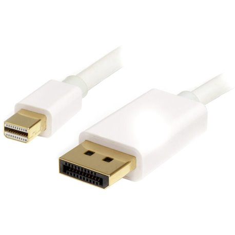 StarTech.com 1m (3ft) Mini DisplayPort to DisplayPort 1.2 Cable, 4K x 2K mDP to DisplayPort Adapter Cable, Mini DP to DP Cable f