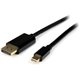 StarTech.com 4m (13ft) Mini DisplayPort to DisplayPort 1.2 Cable, 4K x 2K mDP to DisplayPort Adapter Cable, Mini DP to DP Cable 