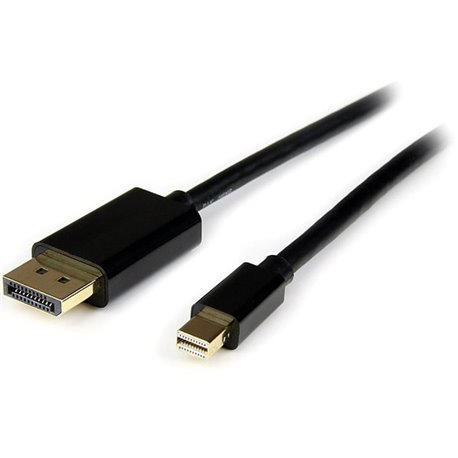 StarTech.com 4m (13ft) Mini DisplayPort to DisplayPort 1.2 Cable, 4K x 2K mDP to DisplayPort Adapter Cable, Mini DP to DP Cable 