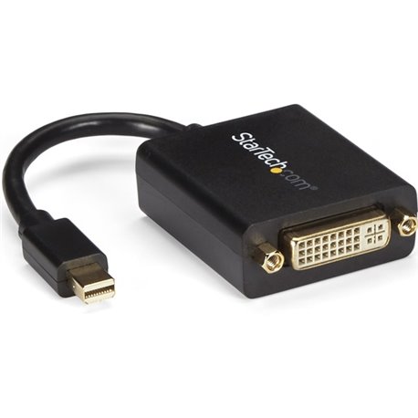 StarTech.com Mini DisplayPort to DVI Video Adapter Converter - Connect a DVI display to a Mini DisplayPort equipped PC or MAC - 