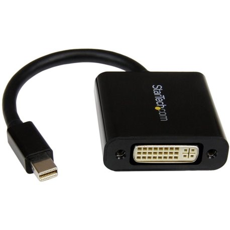 StarTech.com Mini DisplayPort to DVI Adapter, Mini DP to DVI-D Single Link Converter, 1080p Video, Passive, mDP 1.2 to DVI Monit