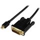 StarTech.com 3ft Mini DisplayPort to DVI Cable, Active Mini DP to DVI-D Adapter/Converter Cable, 1080p Video, mDP to DVI Monitor