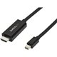 StarTech.com 10ft (3m) Mini DisplayPort to HDMI Cable, 4K 30Hz Video, Mini DP to HDMI Adapter/Converter Cable, mDP to HDMI Monit