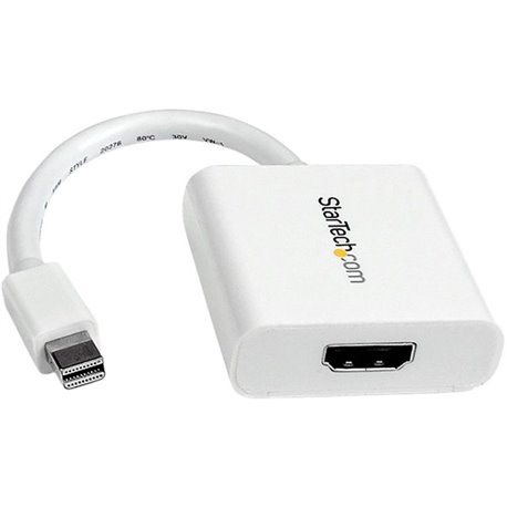 StarTech.com Mini DisplayPort to HDMI Adapter, Mini DP to HDMI Video Converter for Monitor/Display, 1080p, Passive mDP 1.2 to HD