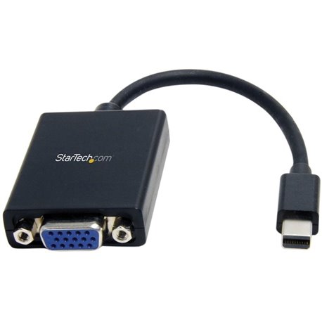 StarTech.com Mini DisplayPort to VGA Video Adapter Converter - Connect a VGA display to a Mini DisplayPort-equipped Mac or PC co