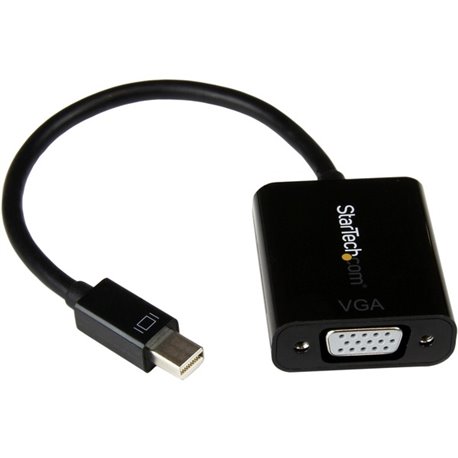 StarTech.com Mini DisplayPort 1.2 to VGA Adapter Converter - Mini DP to VGA - 1920x1200 - Active Mini DisplayPort to VGA adapter