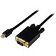 StarTech.com 10 ft Mini DisplayPort to VGA Adapter Converter Cable - mDP to VGA 1920x1200 - Black - Connect a Mini DisplayPort-e