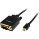 StarTech.com 6ft Mini DisplayPort to VGA Cable, Active Mini DP to VGA Adapter Cable, 1080p, mDP 1.2 to VGA Monitor/Display Conve