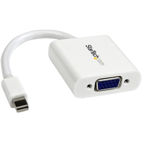 StarTech.com Mini DisplayPort to VGA Adapter, Active Mini DP to VGA Converter, 1080p Video, mDP 1.2 to VGA Monitor/Display Adapt