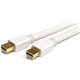 StarTech.com 3ft (1m) Mini DisplayPort Cable, 4K x2K Ultra HD Video, Mini DisplayPort 1.2 Cable, Mini DP Cable for Monitor, Whit