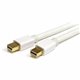 StarTech.com 6ft (2m) Mini DisplayPort Cable, 4K x2K Ultra HD Video, Mini DisplayPort 1.2 Cable, Mini DP Cable for Monitor, Whit