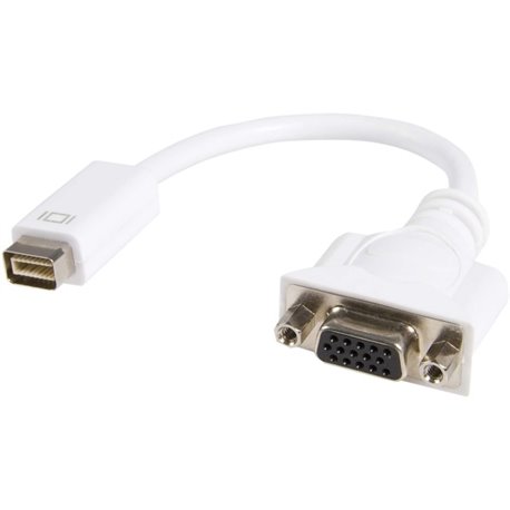 StarTech.com Mini DVI to VGA Video Cable Adapter for Macbooks and iMacs - Connect an Apple mini DVI-equipped computer to a VGA m