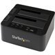 StarTech.com Dual Bay Hard Drive Duplicator Dock, Standalone HDD/SSD Cloner/Copier, USB 3.0 / eSATA to SATA III Hard Drive Clone