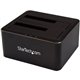 StarTech.com Dual-Bay USB 3.0 to SATA Hard Drive Docking Station, 2.5/3.5" SATA I/II/III, SSD/HDD Dock, USB Hard Drive Bays, Top