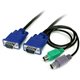 StarTech.com Ultra Thin KVM Cable - 6ft KVM Cable - USB KVM Cable - KVM Switch Cable - VGA KVM Cable