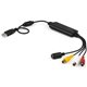 StarTech.com USB Video Capture Adapter Cable - S-Video/Composite to USB 2.0 - TWAIN Support - Analog to Digital Converter - Wind