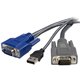 StarTech.com 2-in-1 - USB/ VGA cable - 4 pin USB Type A, HD-15 (M) - HD-15 (M) - 6 ft - Connect VGA video and USB using a single