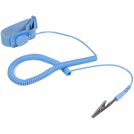 StarTech.com ESD Anti Static Wrist Strap Band with Grounding Wire - AntiStatic Wrist Strap - Anti-static wrist band - Prevents d