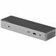 StarTech.com Thunderbolt 3 Dock w/USB-C Host Compatibility - Dual 4K 60Hz DP 1.4 or HDMI TB3/USB-C Docking Station - 1x 8K - 96W