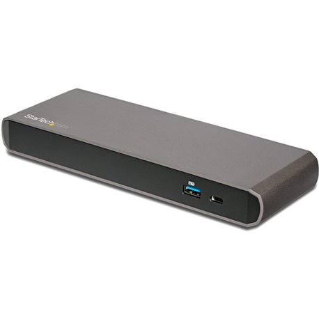 StarTech.com Thunderbolt 3 Dock - Dual Monitor 4K 60Hz TB3 Laptop Docking Station with DisplayPort - 85W Power Delivery - 3x USB