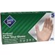 Safety Zone 3 mil General-purpose Vinyl Gloves - Small Size - Clear - Latex-free, Comfortable, Silicone-free, Allergen-free, DIN