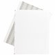 Tabbies Transcription Label Printer Sheets - 8 1/2" Width x 11" Length - Laser - White - 1000 / Box - Jam-free