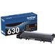 Brother Genuine TN630 Black Toner Cartridge - 1 Each - Laser - Black Toner