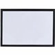 Tatco Label Inserts Magnetic Label Holders - Support 4" x 6" Media - 4.4" x 6.4" x - Vinyl - 10 / Pack - Black