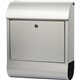 Tatco Indoor/Outdoor Stainless Steel Mailbox - Stainless Steel - Silver - For Indoor, Outdoor, Mail, Magazine, Newspaper - 1 Eac