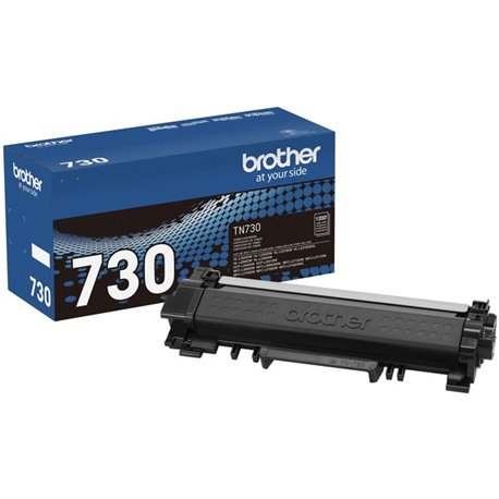 Brother Genuine TN-730 Toner Cartridge - Black - Laser - 1200 Pages - 1 Each