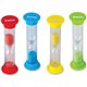 Teacher Created Resources Small Sand Timers Set - Skill Learning: Timing - 4 Pieces - 4 / Pack