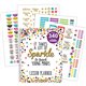 Teacher Created Resources Confetti Lesson Planner - Academic - 40 Week - Wire Bound - Multi - 11" Height x 8.5" Width - Appointm