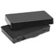 Trodat E4820 Replacement Black Ink Pad - 1 Each - Black Ink - Plastic