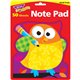 Trend Owl-Stars Shaped Note Pads - 50 Sheets - 5" x 5" - Multicolor Paper - Acid-free - 50 / Pad