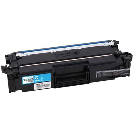 Brother TN810XLC Original High Yield Laser Toner Cartridge - Cyan - 1 Each - 9000 Pages