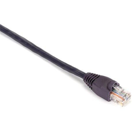 Black Box Gigabase Cat. 5E UTP Patch Cable - RJ-45 Male - RJ-45 Male - 1ft - Purple