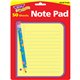 Trend Cheerful Design Note Pad - 50 Sheets - 5" x 5" - Acid-free - 50 / Pad