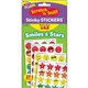 Trend Stinky Stickers Jumbo Variety Pack - Smiles & Stars Shape - Self-adhesive - Acid-free, Non-toxic, Photo-safe, Scented - As