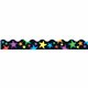 Trend Gel Stars Terrific Trimmers - Gel Stars Shape - Reusable, Precut, Durable - 2.25" Width x 468" Length - Assorted - 1 / Pac