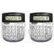 Texas Instruments TI-1795SV SuperView Calculators - Dual Power, Angled Display, Sign Change - 8 Digits - LCD - Battery/Solar Pow