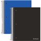 TOPS 5-Subject Wire-Bound Notebook - 5 Subject(s) - 200 Sheets - Wire Bound - Wide Ruled - 3 Hole(s) - 0.60" x 8.5" x 10.5" - As