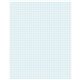 Ampad Graph Pad - 50 Sheets - Both Side Ruling Surface - 15 lb Basis Weight - Letter - 8 1/2" x 11" - White Paper - Pressboard C