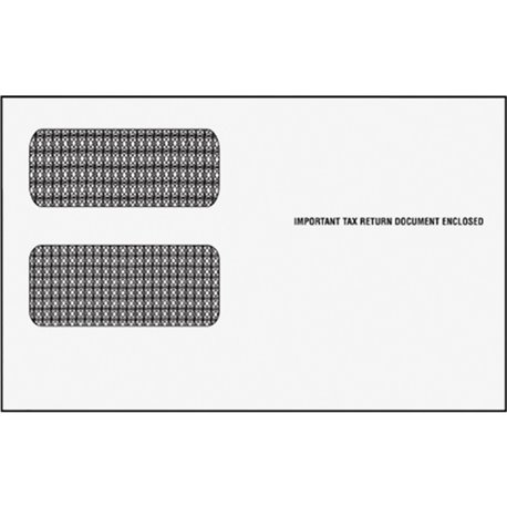 Adams 1098/1099 Tax Form Envelopes - Document - 9" Width x 5 5/8" Length - Gummed - 24 / Pack - White