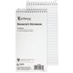 Ampad Earthwise Reporter's Notebook - 70 Sheets - Wire Bound - Front Ruling Surface - 0.34" Ruled - 15 lb Basis Weight - 4" x 8"