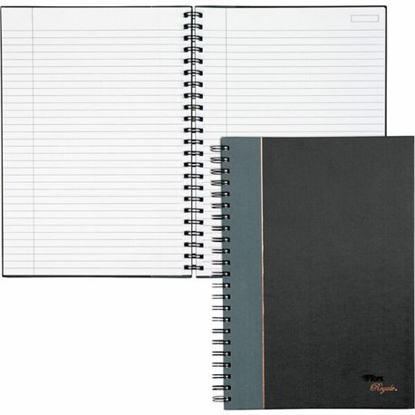 TOPS Sophisticated Business Executive Notebooks - 96 Sheets - Wire Bound - 20 lb Basis Weight - 8 1/4" x 11 3/4" - White Paper -