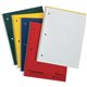 Oxford 3 - Hole Punched Wirebound Notebook - Letter - 80 Sheets - Wire Bound - 15 lb Basis Weight - Letter - 8 1/2" x 11" - Whit