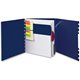 TOPS Ampad Versa Crossover Notebook - Letter - 60 Sheets - Spiral - 24 lb Basis Weight - Letter - 8 1/2" x 11" - NavyPoly Cover 