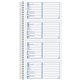 TOPS Duplicate Petty Cash Book - Wire Bound - 2 PartCarbonless Copy - 2.75" x 5" Form Size - 5.50" x 11" Sheet Size - White, Yel