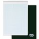 TOPS Docket Top Wire Quadrille Pad - 70 Sheets - Wire Bound - 8 1/2" x 11 3/4" - White Paper - Chipboard Cover - Perforated, Har