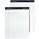 TOPS Docket Diamond Notepads - 50 Sheets - Watermark - Double Stitched - 0.34" Ruled - 24 lb Basis Weight - 8 1/2" x 11 3/4" - W